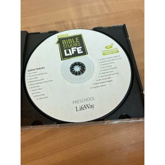 LifeWay Preschool "Bible Studies For Life" (Enhanced CD, Spring 2019) - Picture 6 of 7